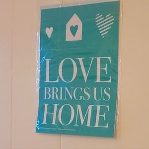 NEW Chalk Couture Reusable Transfer Love Brings Us Home Retired